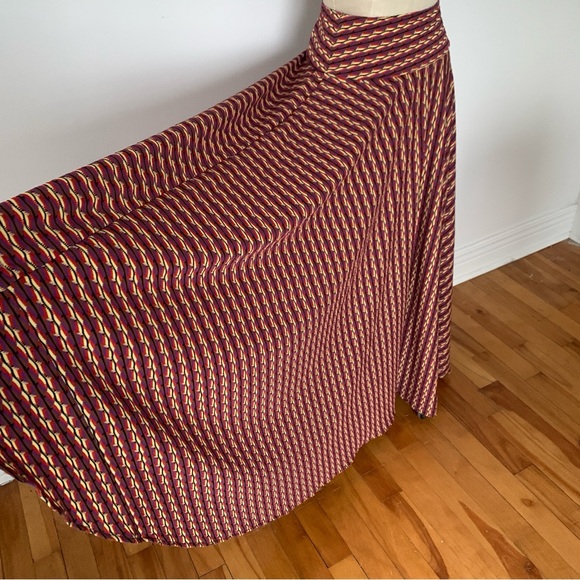 Vintage Knit Skirt Bohemian Gypsy - Picture 2 of 8